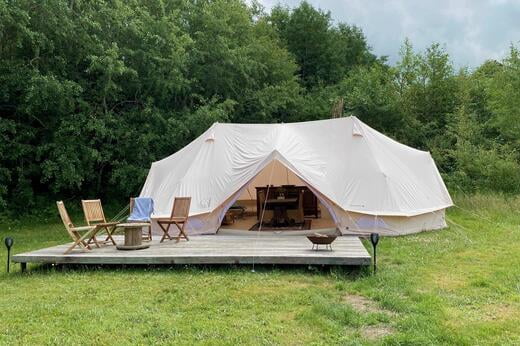 Glamping teltet